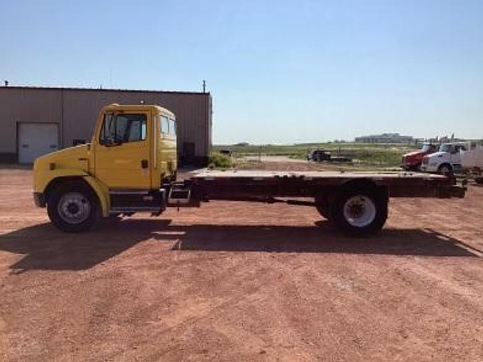 Used 1999 Freightliner FL70 Flatbed Truck - CAT 3126 Diesel Engine - Clean Truck!