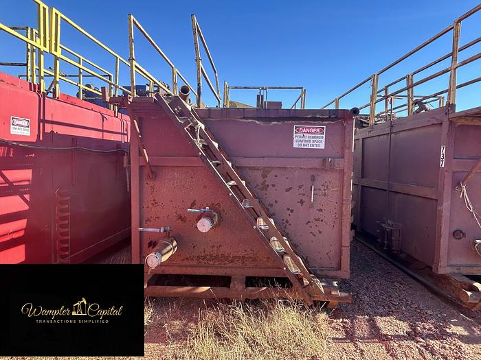Used Mud Tank with Shaker