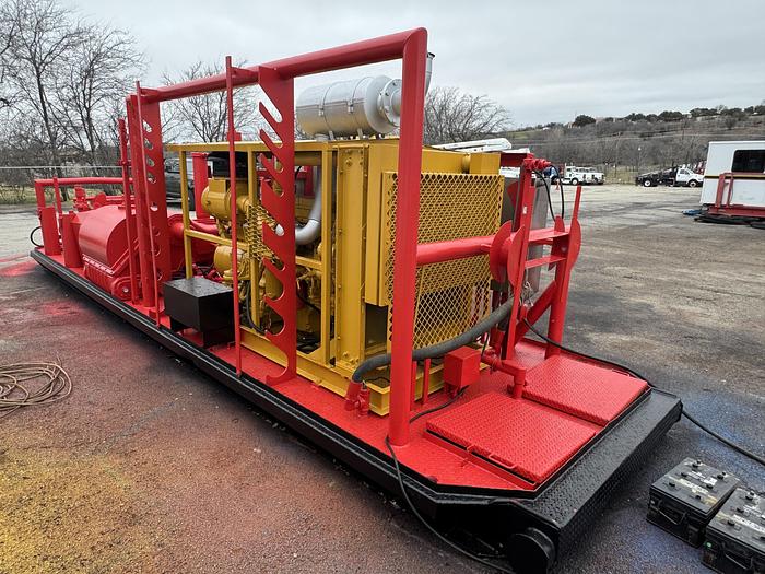Used 2005 Gardner Denver TGH Triplex Pump - 10,000 lbs Fluid End - CAT C13 Diesel! Great Pump Model!