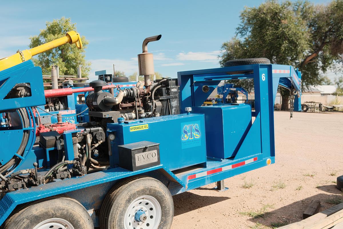 Used 2023 EVCO Power Swivel Trailer 2.5