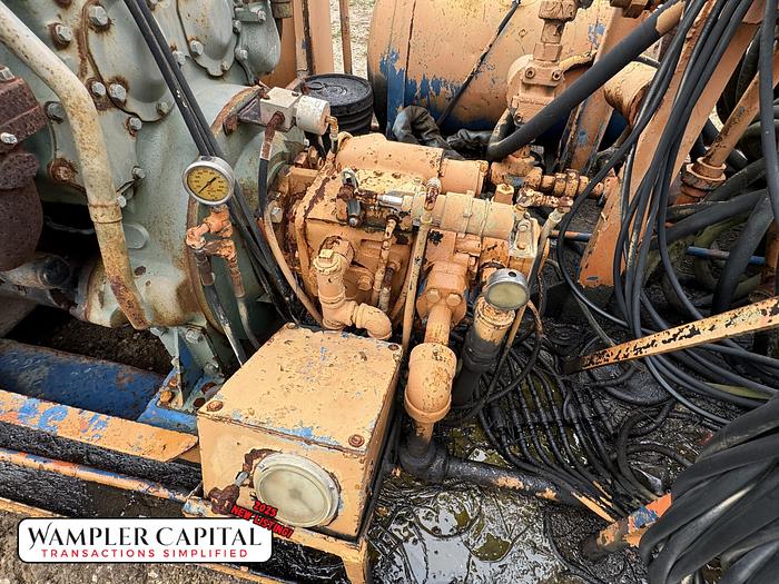 Used Bowen S 3.5 100-Ton Power Swivel - 5K Head - Detroit 8V-71 Diesel Engine - Skidded