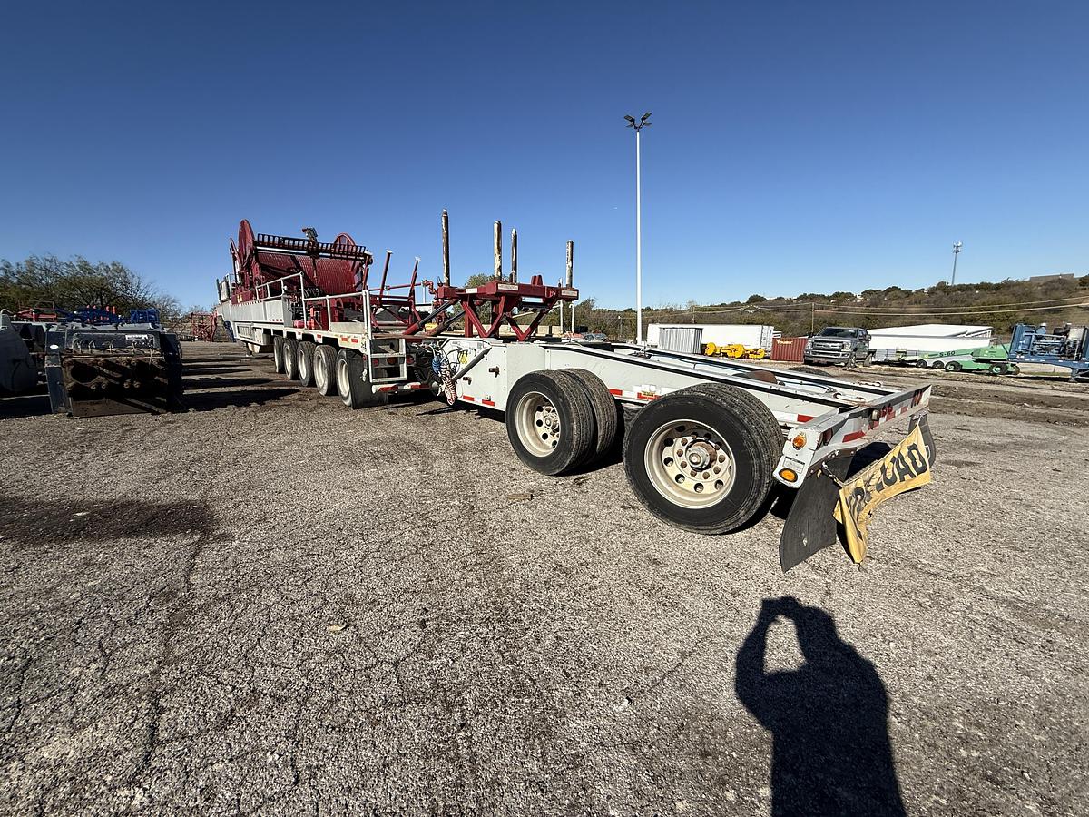 Used 2015 Hydra Rig 6100 10-Axle with Jeep & Booster Coil Tubing Trailer & Support Trailer