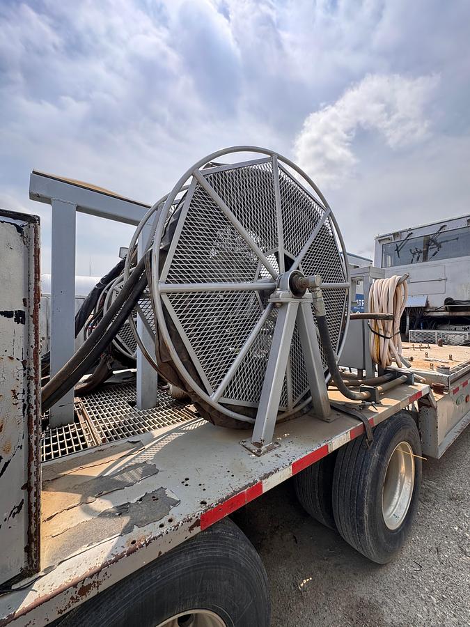 Used 2008 NOV HydraRig Coil Tubing Support Trailer - BOP Remote Control - Hose Reels