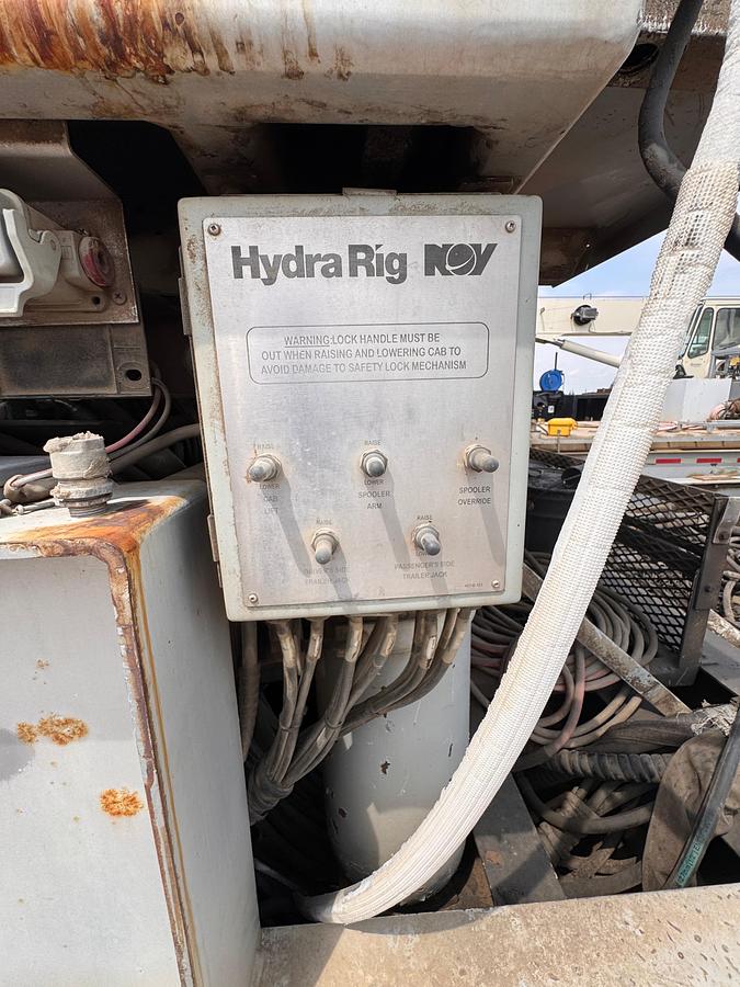 Used 2007 NOV HydraRig Coil Tubing Tri-Axle Trailer