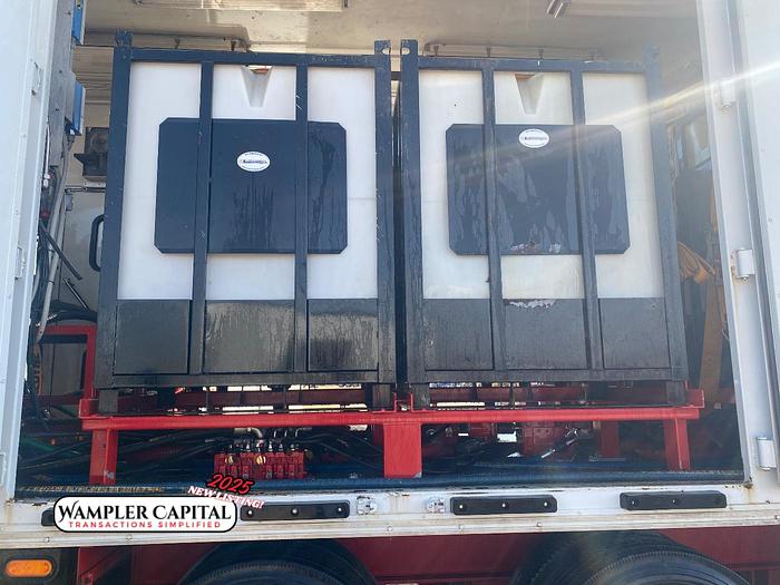 Used Chemical Add Trailer – 10 Tote, Hydraulic Pumps, Auto Flow Control