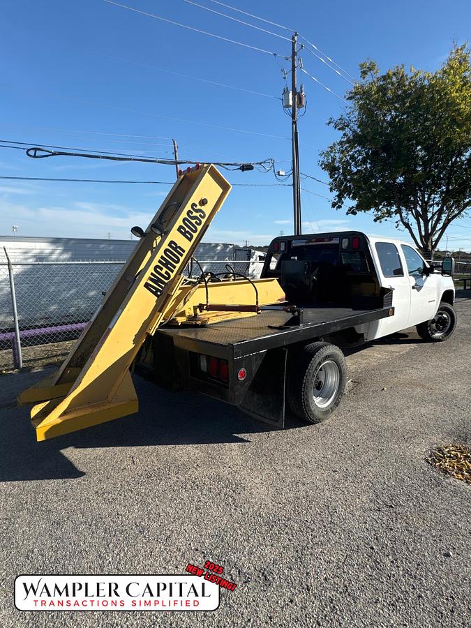 Used 2012 GMC 3500HD Crew Cab Flatbed Bed