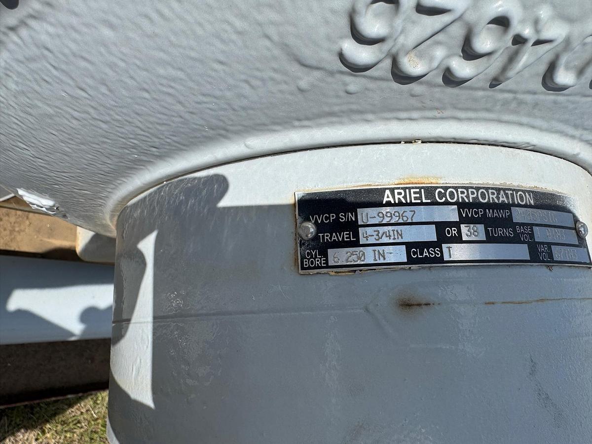 Used 2022 Ariel JGK 4 Natural Gas Compressor Package, Skidded
