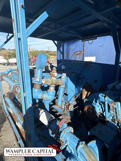 Used OPI 1000 Triplex Pump - Detroit Series 2000 Diesel Engine - Allison Transmission - NICE PUMP!