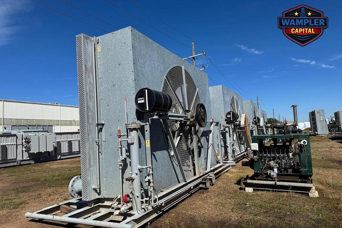 Used (7) 2022 EADS 120-VX Air-Cooled Heat Exchanger (Fin-Fan / Gas Aftercooler)