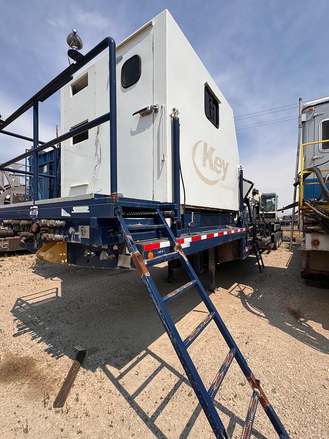 Used 2008 National 1800 Series 40 Ton Crane Trailer