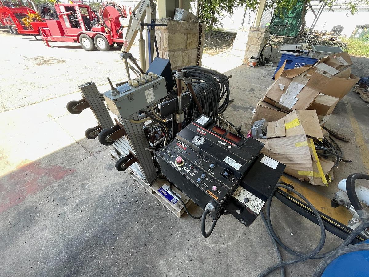 Used Lincoln Electric NA-5 Automatic Submerged Arc Welding (SAW) System