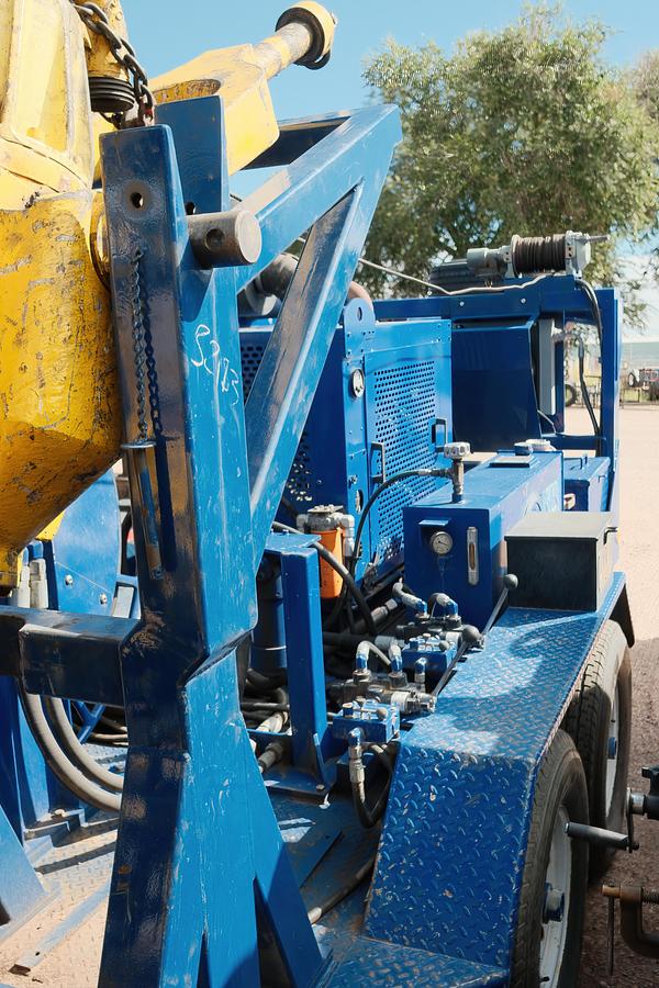 Used 2015 EVCO Power Swivel Trailer- 100 ton