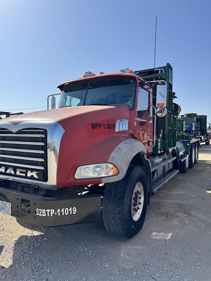 Used 2011 Mack GU821 High-Pressure Frac Pump Truck 