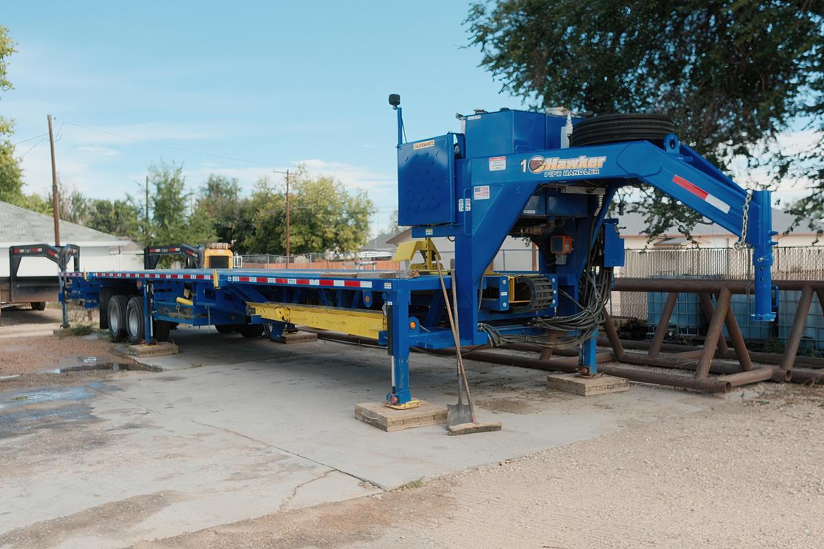 Used 2023 Pipe Wrangler Gooseneck