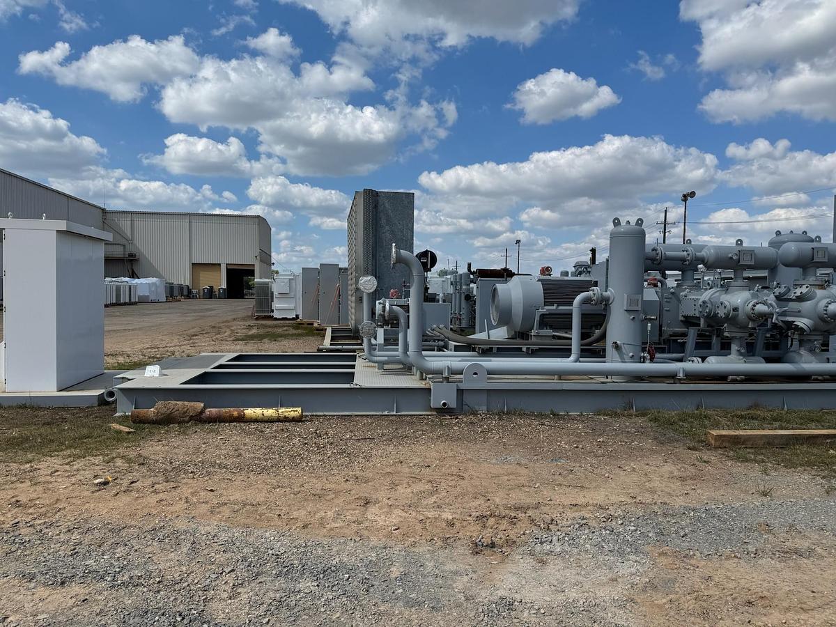 Used 2022 Ariel JGK 4 Natural Gas Compressor Package, Skidded