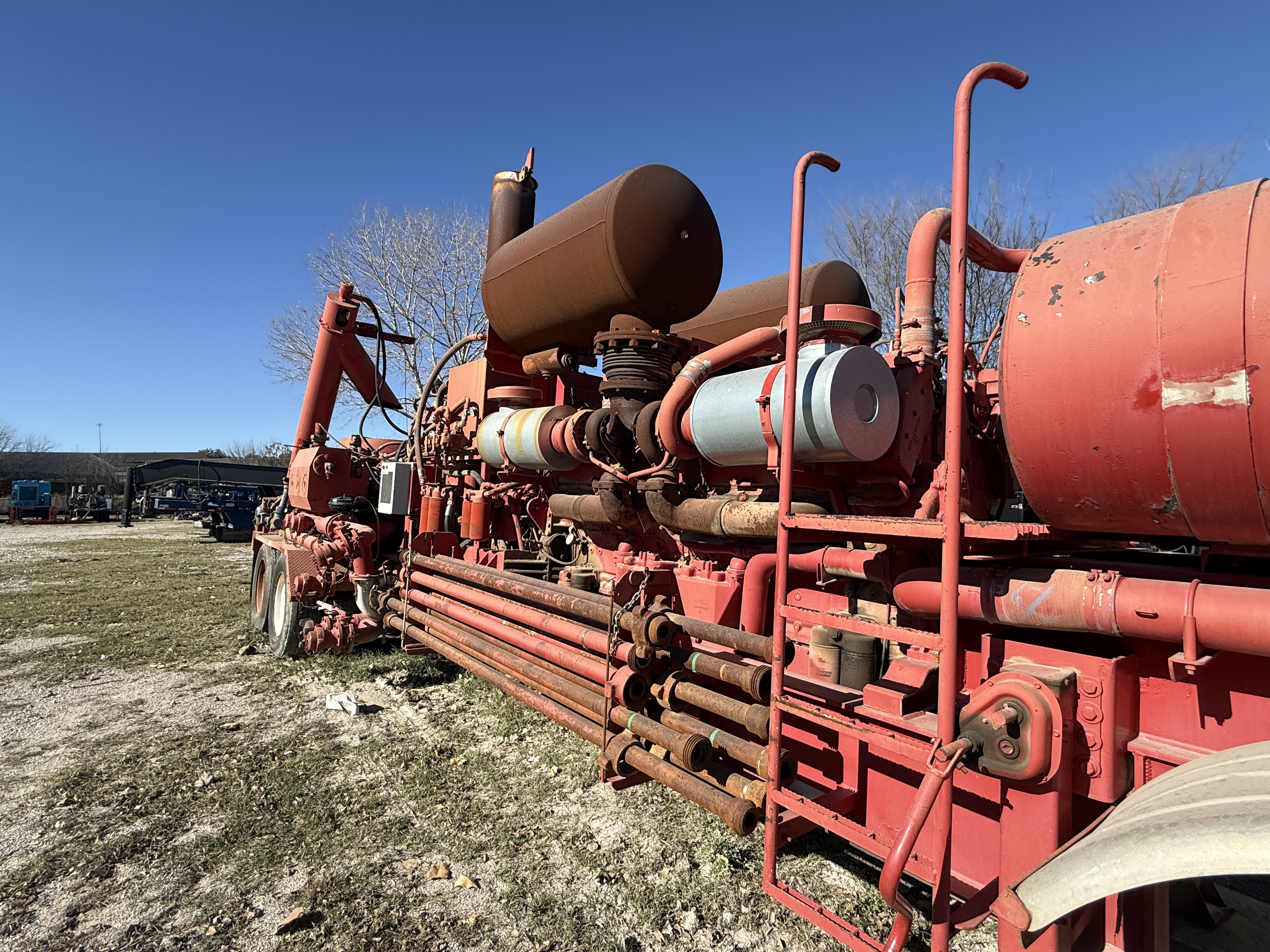 Used Blender with SPM 2250 HP Triplex Pump, Detroit 16V Engine & Allison Transmission