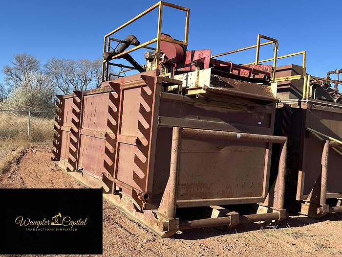 Used Mud Tank with Shaker