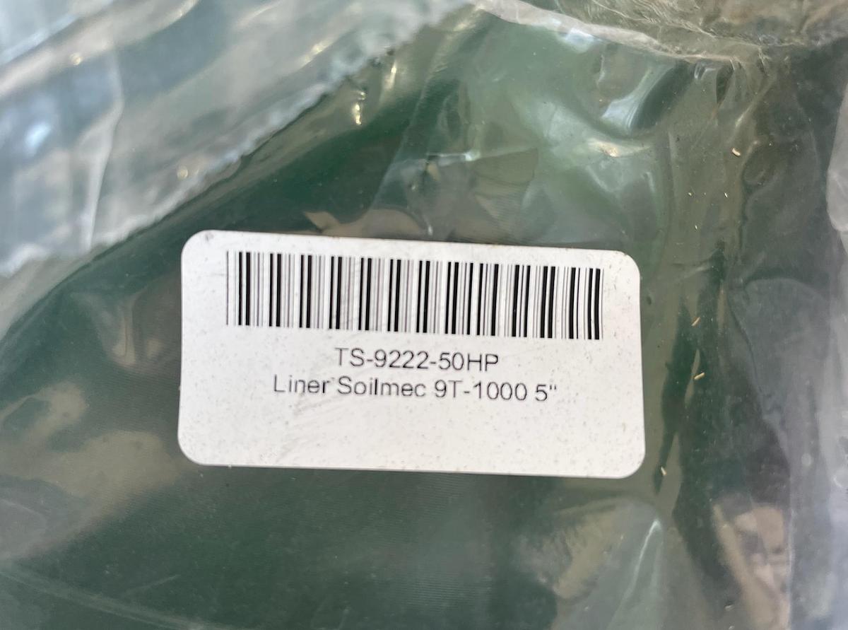 Used (15) SOILMEC 9T-1000 5-1/2" Chrome Pump Liners