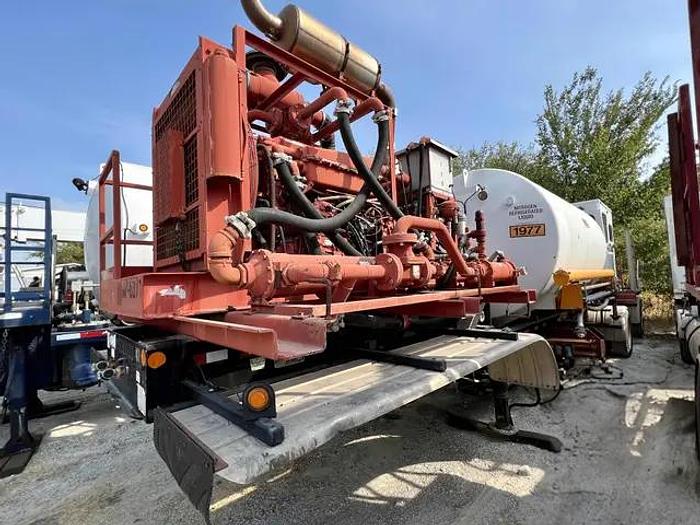 Used 2007 Lufkin PMDF Nitrogen Pump Trailer, Detroit Series 60 Diesel