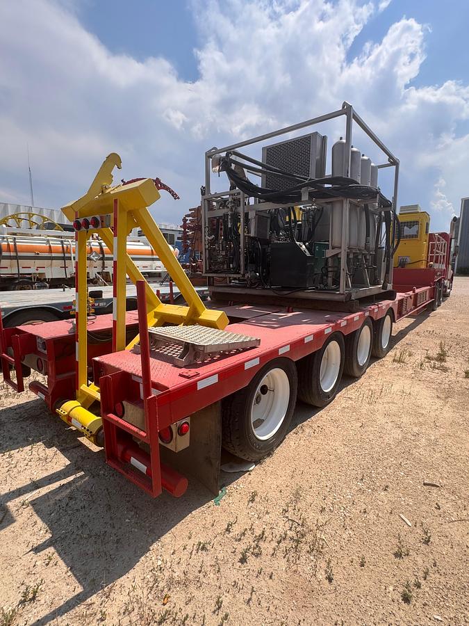 Used 2007 NOV HydraRig Coil Tubing Reel Trailer - Injector Stand