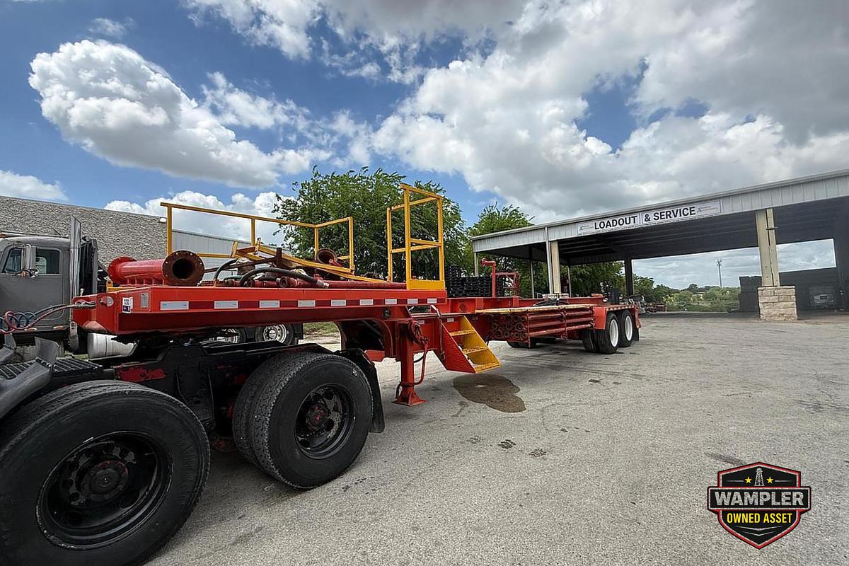 Used 2018 3T MFG 36' X 102" Frac Pump Trailer