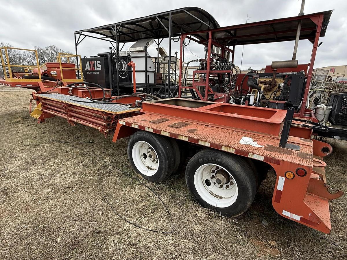 Used 2018 3T MFG 36' X 102" Frac Pump Trailer