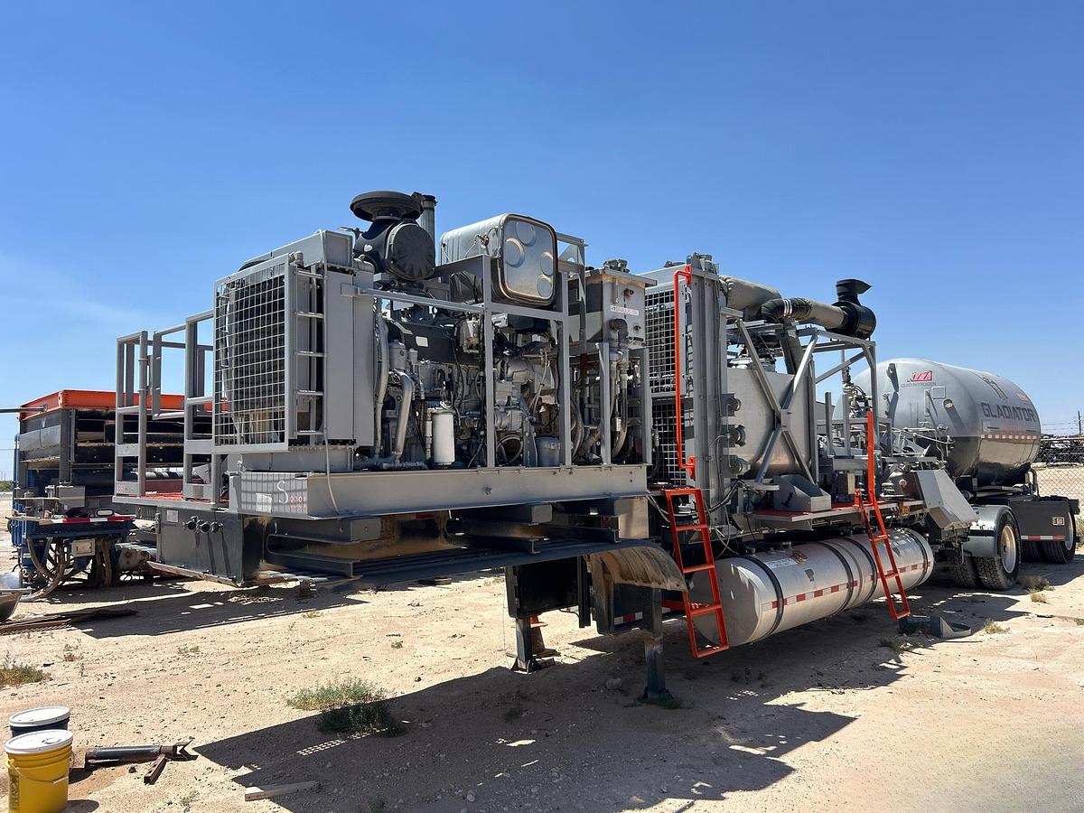 Used 2012 Overbilt Trailer Company Nitrogen Pump Trailer