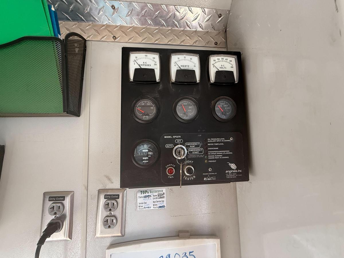 Used 2012 Turnkey Industries Frac Data Van - Generator with ONLY 340 Hours!