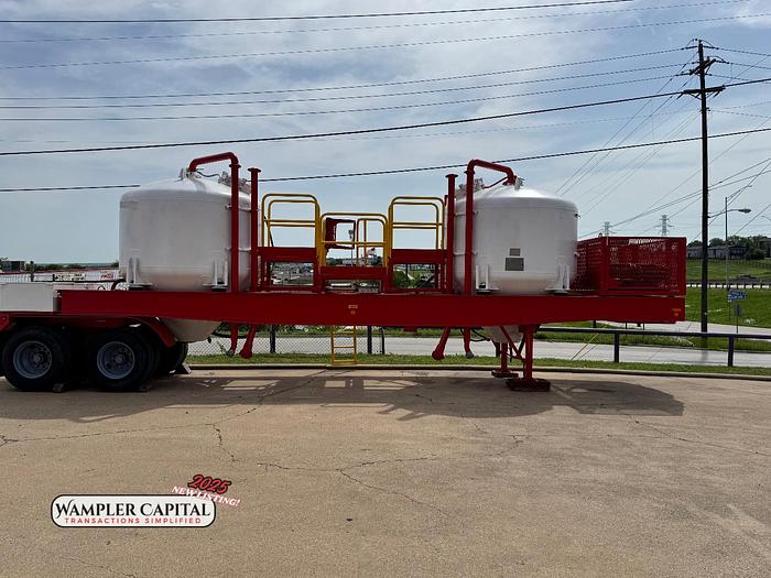 Used 2005 WILCO FAB 40' T/A 2-POD DRY BULK TRAILER