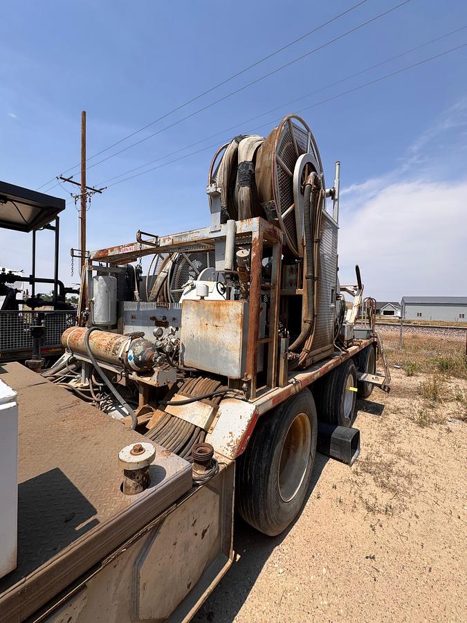 Used 2004 NOV HydraRig Coil Tubing Support Trailer - Hose Reels - Control Cabin!