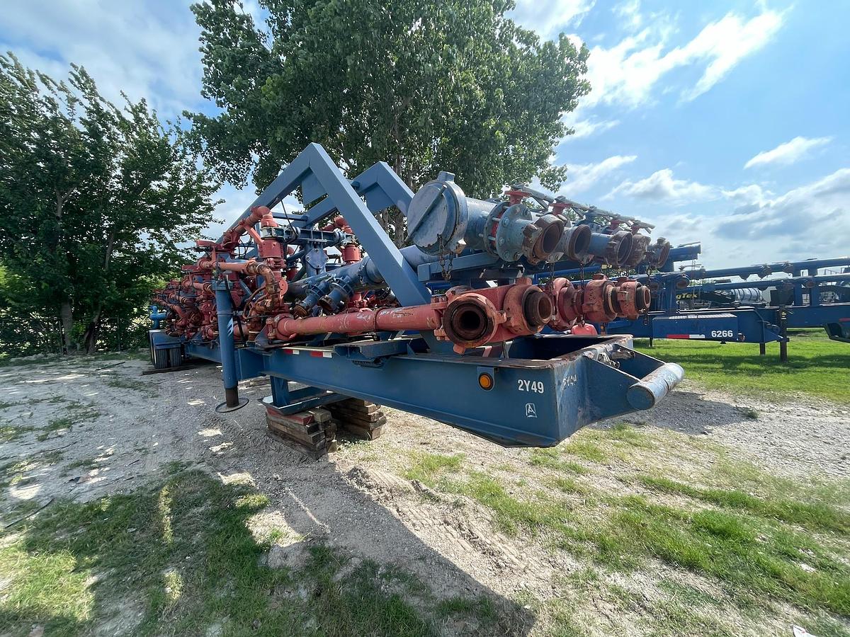Used 2012 Worley Welding Works Frac Missile Manifold Trailer