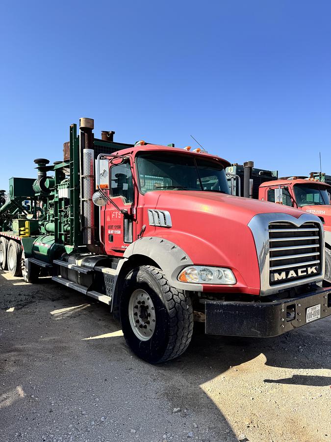 Used 2009 Mack GU817 High-Pressure Frac Pump Truck