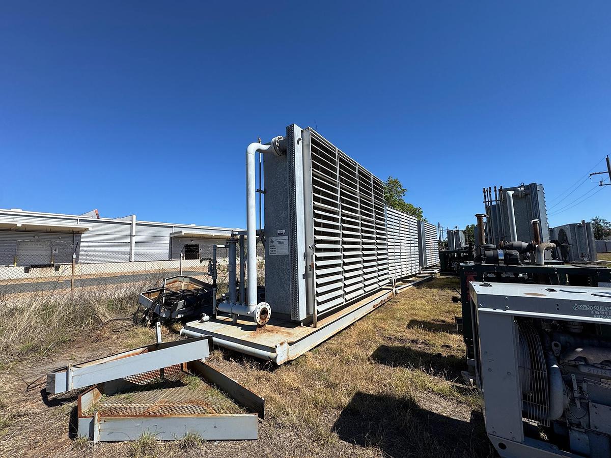 Used 2018 AXH 120-VVF Air-Cooled Heat Exchanger (Fin-Fan / Gas Aftercooler)