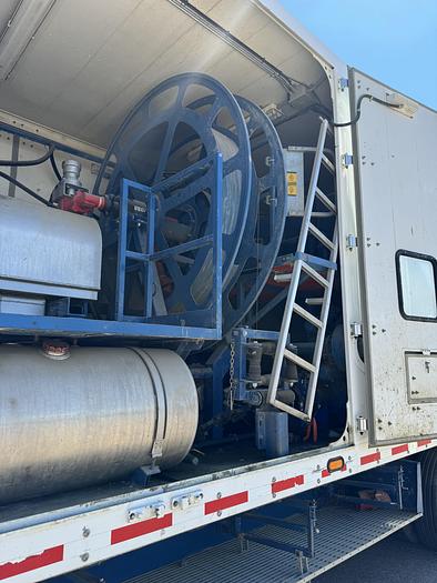 Used 2011 Single Cent Pump Enclosed Trailer - Cummins QSM-11 Motor, BJ Pacemaker Pump