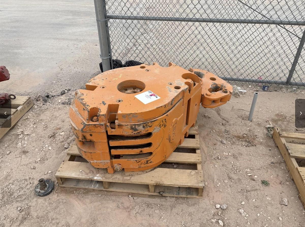 Used CMWI 83-Astyle 3-Sheave Block with (3) 24" DIA Sheaves