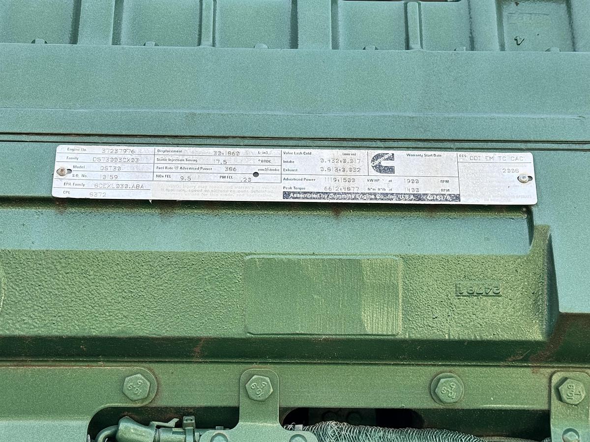 Used 2011 Mack GU821 High-Pressure Frac Pump Truck 