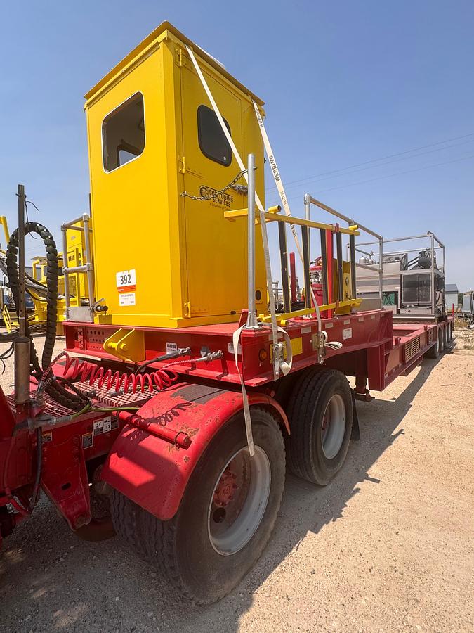 Used 2007 NOV HydraRig Coil Tubing Reel Trailer - Injector Stand