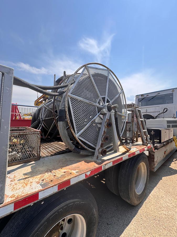 Used 2004 NOV HydraRig Coil Tubing Support Trailer - Hose Reels - Control Cabin!