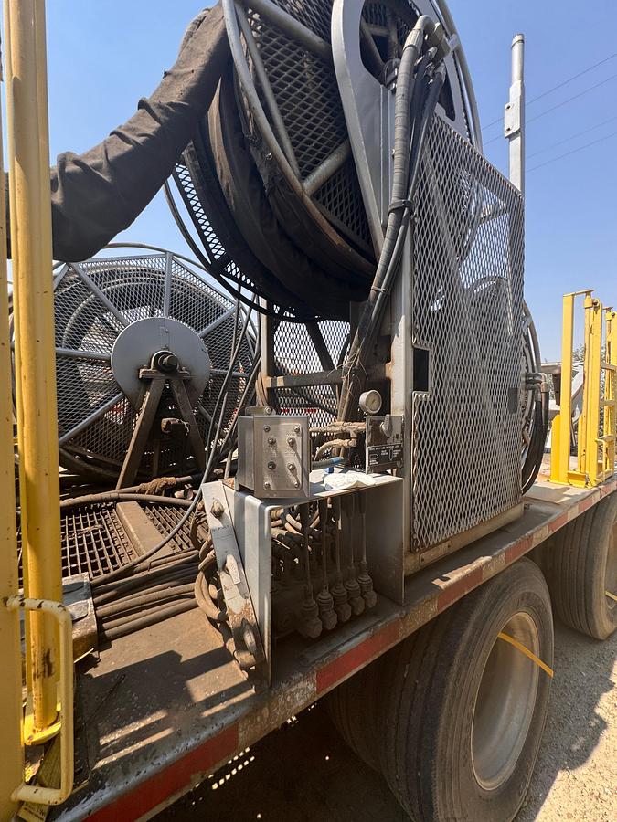 Used 2001 NOV HydraRig Coil Tubing Support Trailer - Hose Reels - Control Cabin