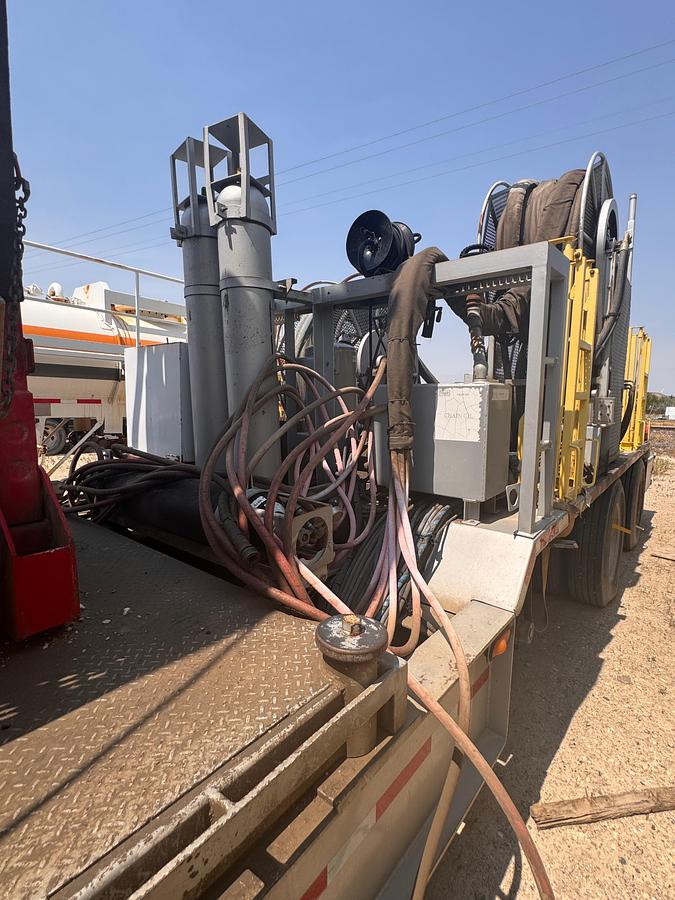 Used 2001 NOV HydraRig Coil Tubing Support Trailer - Hose Reels - Control Cabin