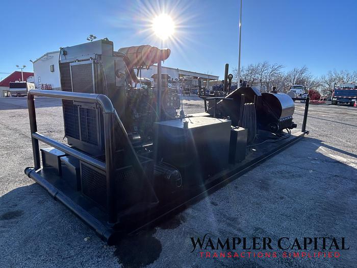 Used 2010 Gardner Denver PAH Triplex Pump, CAT C15 Diesel Engine
