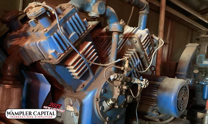 Used Generator House - (2) CAT SR4 Generators with CAT 3406 Diesel Engines - Dual Air Compressors! NICE!