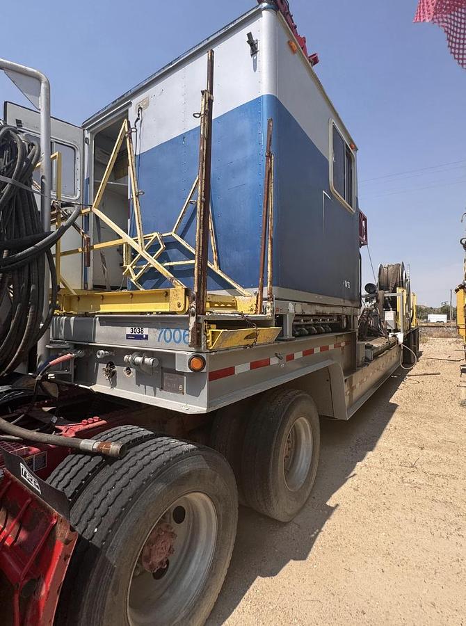 Used 2001 NOV HydraRig Coil Tubing Support Trailer - Hose Reels - Control Cabin