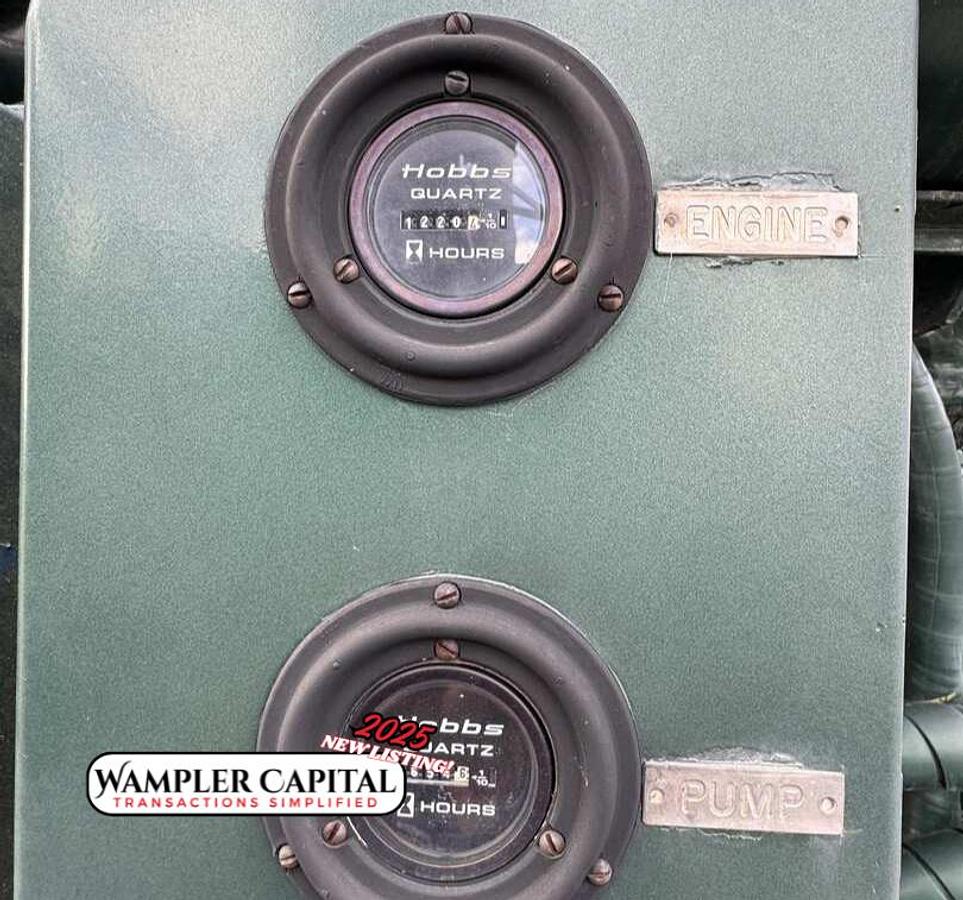 Used 1981 STEWART & STEVENSON 1300 HP FRAC PUMP TRAILER