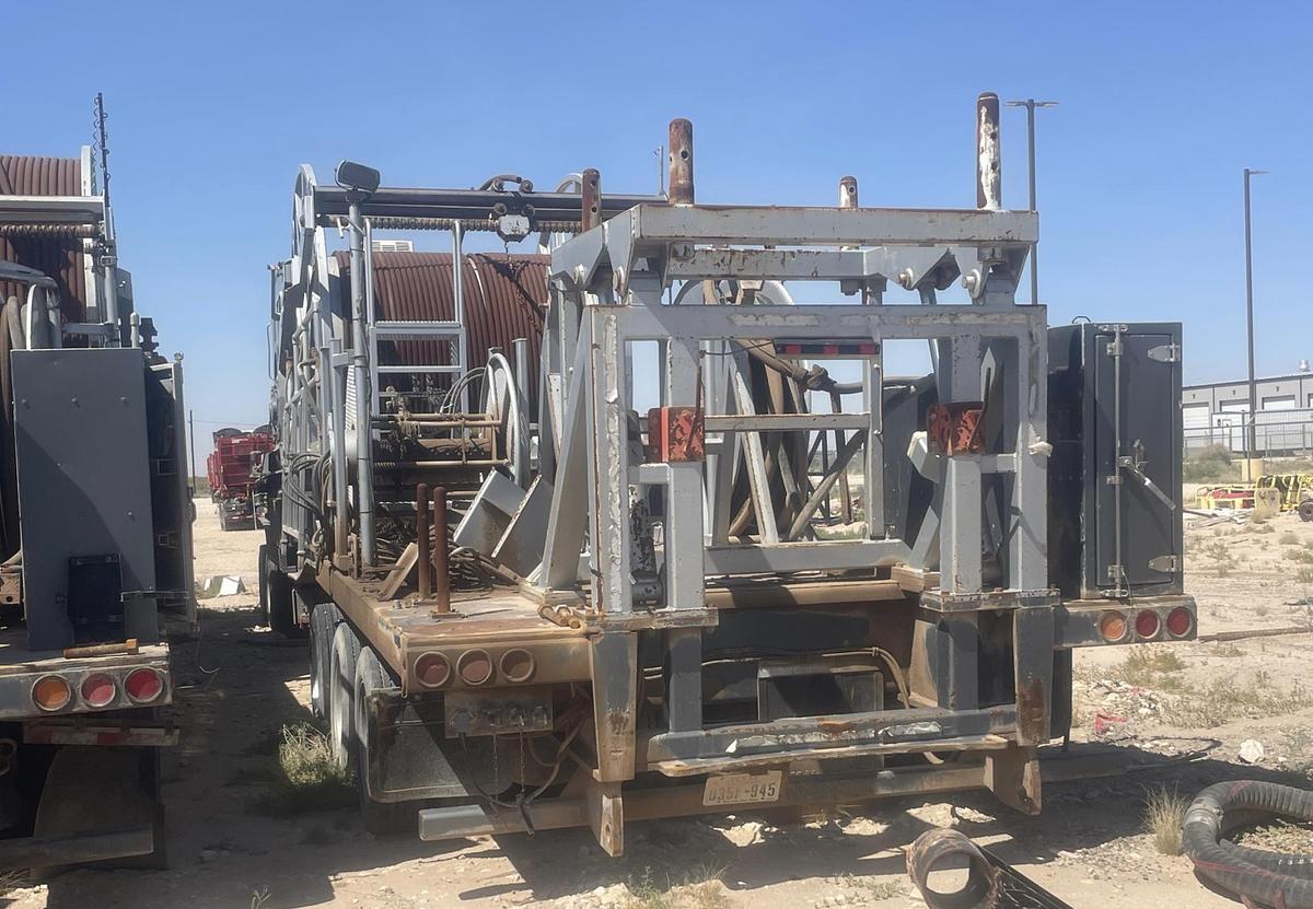 Used 2013 Peerless Limited (1) Coil Tubing Reel Trailer