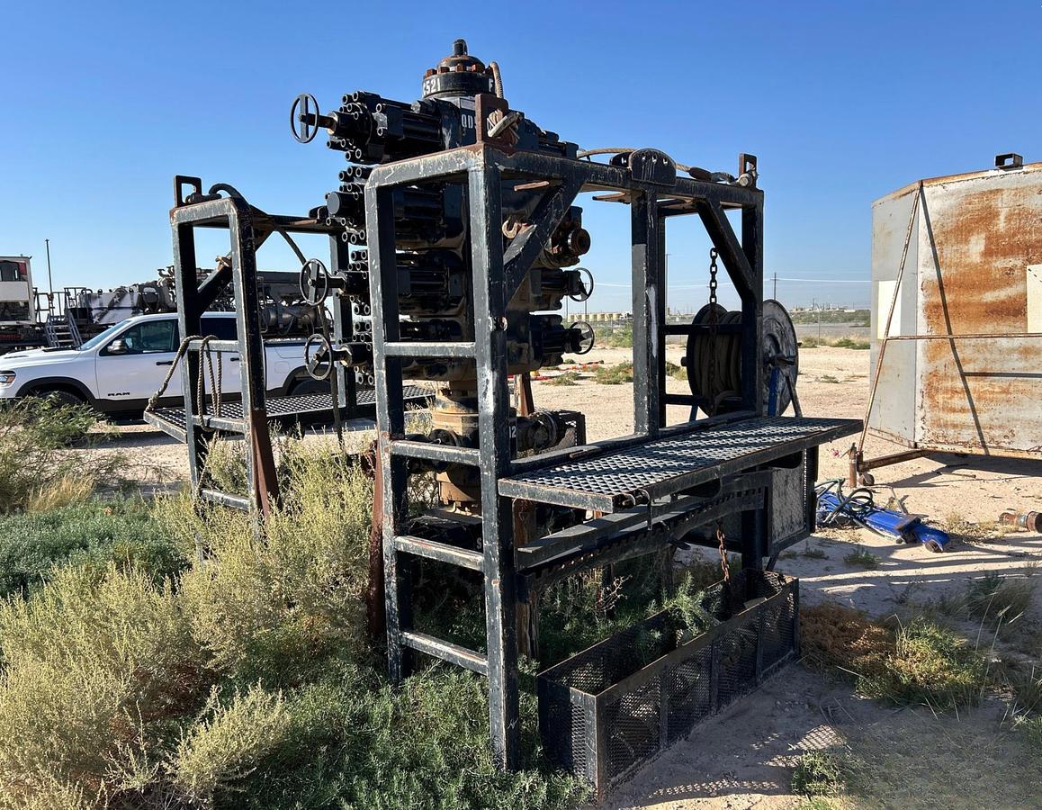 Used 10000 PSI Quad Blowout Preventer