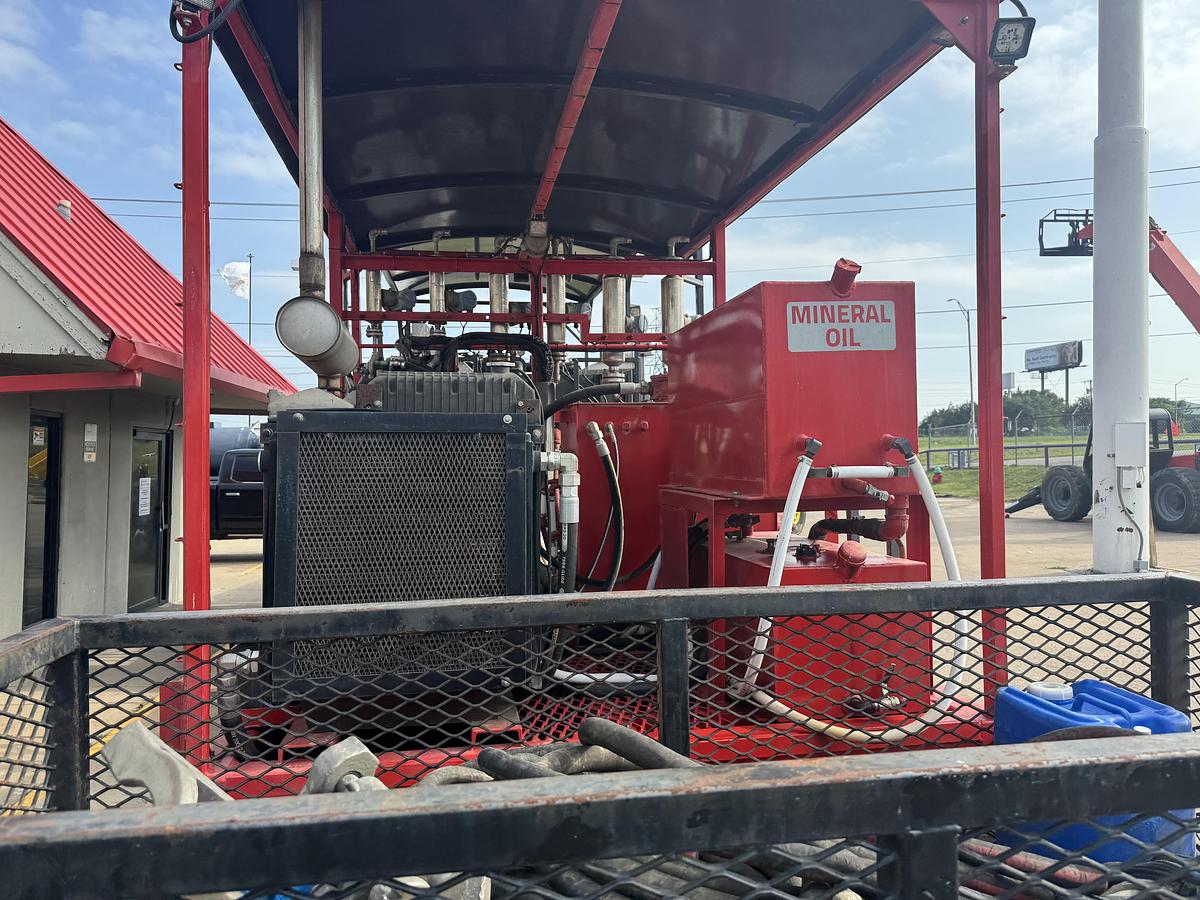 Used 2018 Nov Rolligon Chemical Mixing Unit Big Tex