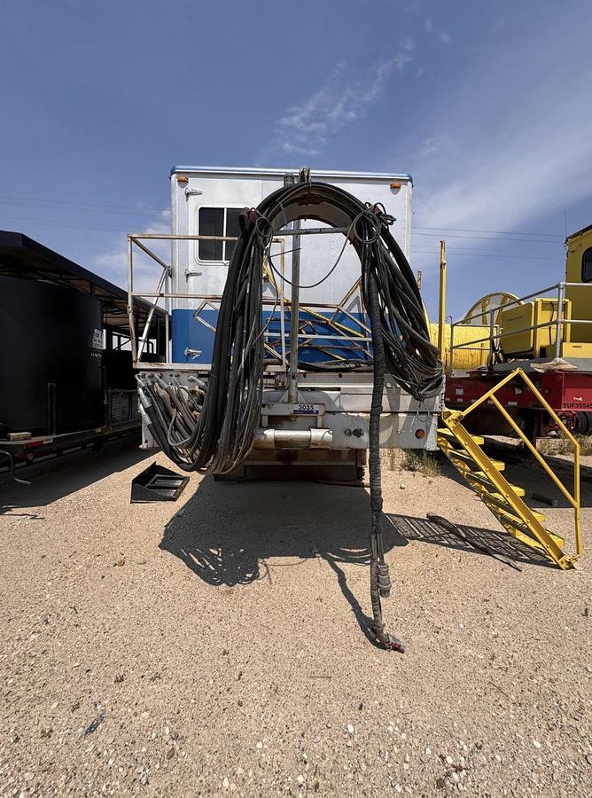 Used 2004 NOV HydraRig Coil Tubing Support Trailer - Hose Reels - Control Cabin!