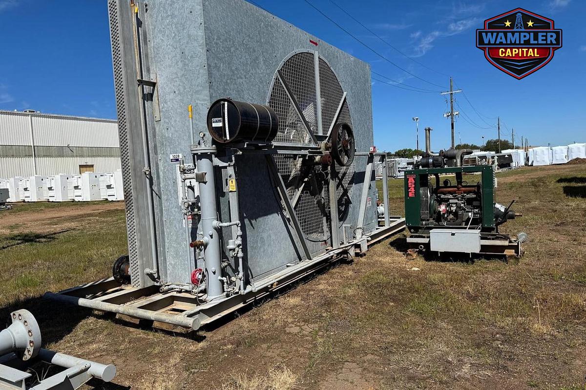 Used (2) 2023 EADS 120-VX Air-Cooled Heat Exchanger (Fin-Fan / Gas Aftercooler)
