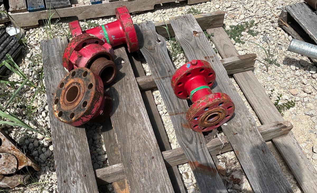 Used Mixed Lot of Oilfield Flanged Spools & Flowline Adapters